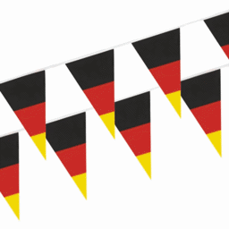 Bild von Wimpelkette aus Folie "Deutschland"
