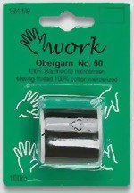Bild von Obergarn No. 50 schwarz "Handwork-Serie"

