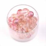 Bild von Glasschliffperlen-Mix rose
