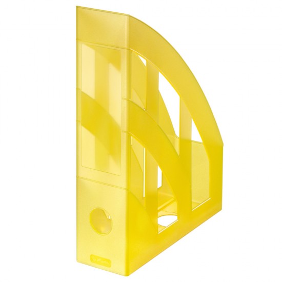 Bild von HERLITZ Stehsammler A4-C4 classic gelb trans.