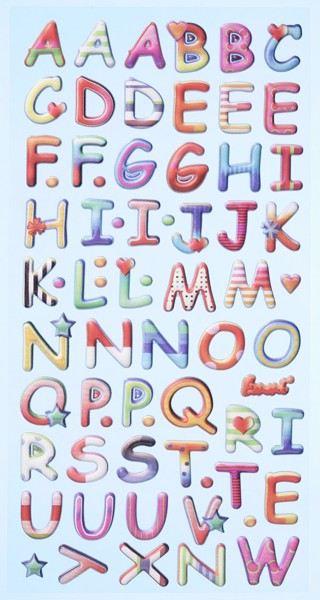Bild von CREApop Softysticker "Design-Buchstaben"
