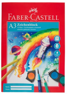 Bild von Faber-Castell Zeichenblock A3