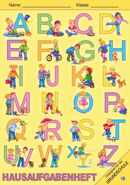 Bild von Hausaufgabenheft für die Grundschule "ABC"