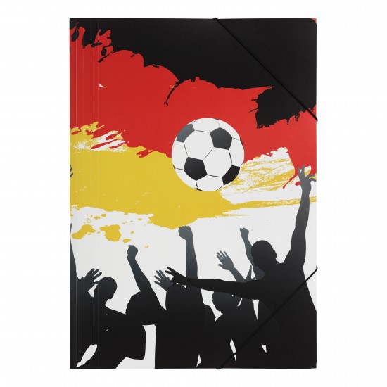 Bild von Gummizugmappe A3 "Fußball"