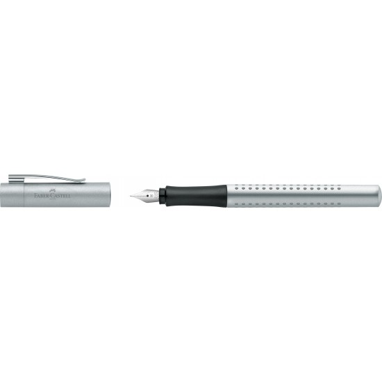 Bild von FABER-CASTELL Füller Grip 2011 silber