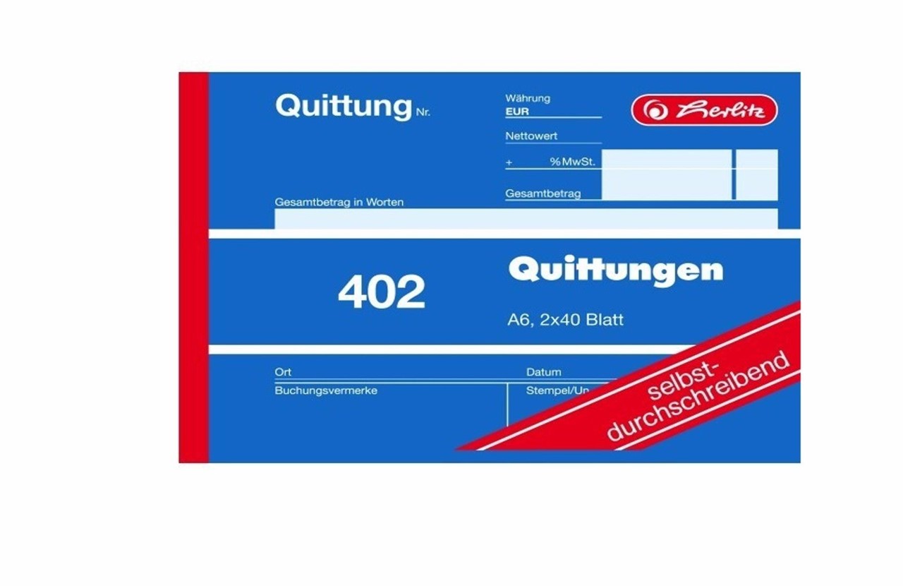 Bild von HERLITZ  Quittung 402