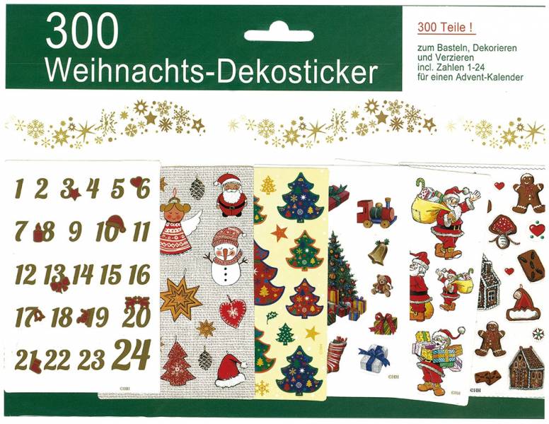 Bild von Weihnachts-Dekosticker