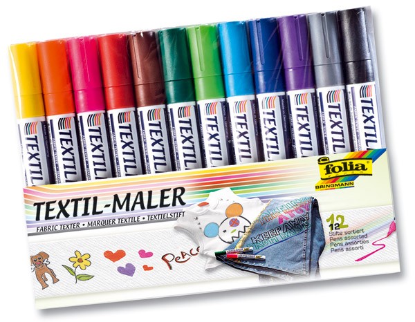 Bild von FOLIA Textilmarker-Set