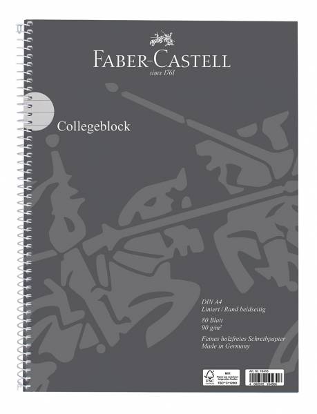 Bild von Faber-Castell Collegeblock A4 liniert