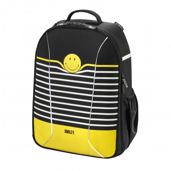 Bild von HERLITZ Schulrucksack airgo Smiley B&Y Stripes