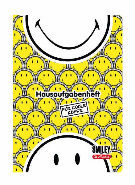 Bild von HERLITZ Aufgabenheft A5 Smiley B&Y Faces