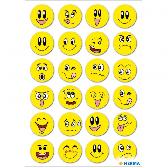 Reiner`s KREATIV & Paperland. Sticker Smiley