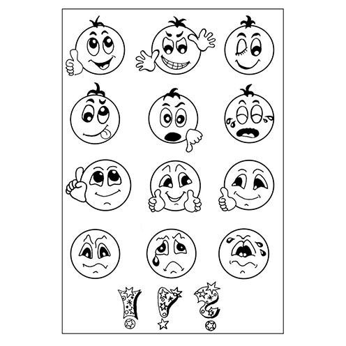Bild von EFCO Stempel Clear Smileys