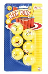 Bild von Bier-Pong Bälle Emoji Design 