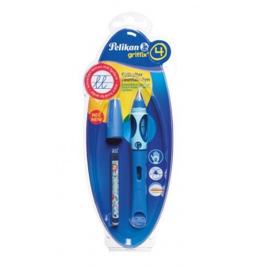Bild von PELIKAN Füllhalter "griffix" blau 