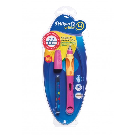 Bild von PELIKAN Füllhalter "griffix" pink