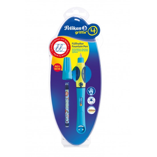 Bild von PELIKAN Füllhalter "griffix" Neonfresh