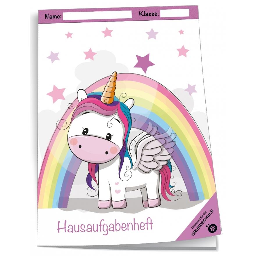 Bild von TRÖTSCH Hausaufgabenheft A5 Grundschule Einhorn