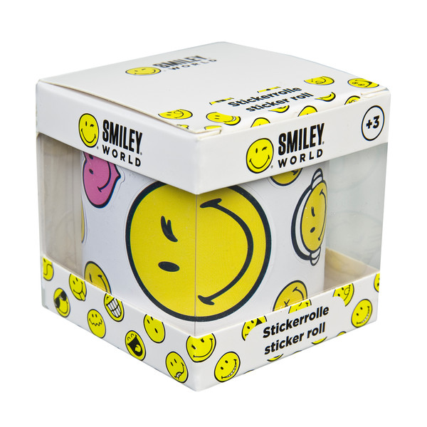 Bild von Smiley - Stickerrolle