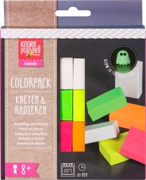 Bild von Modelliermassen-Set "Colorpack Neon" Kneten & Radieren