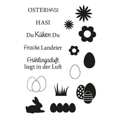 Bild von Stempel Clear "Ostern 3"