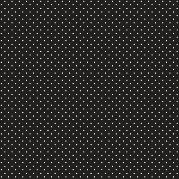 Bild von Baumwolle Design "Petit Dots" schwarz