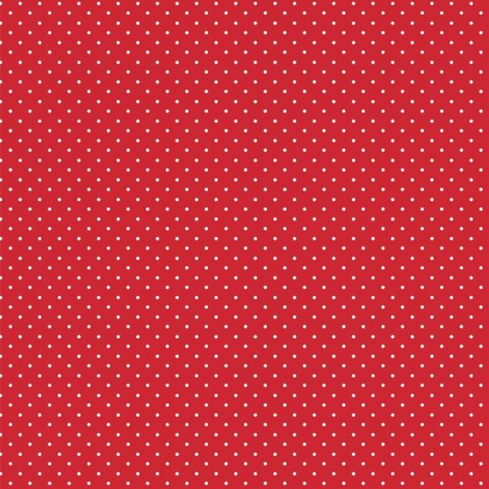 Bild von Baumwolle Design "Petit Dots" rot