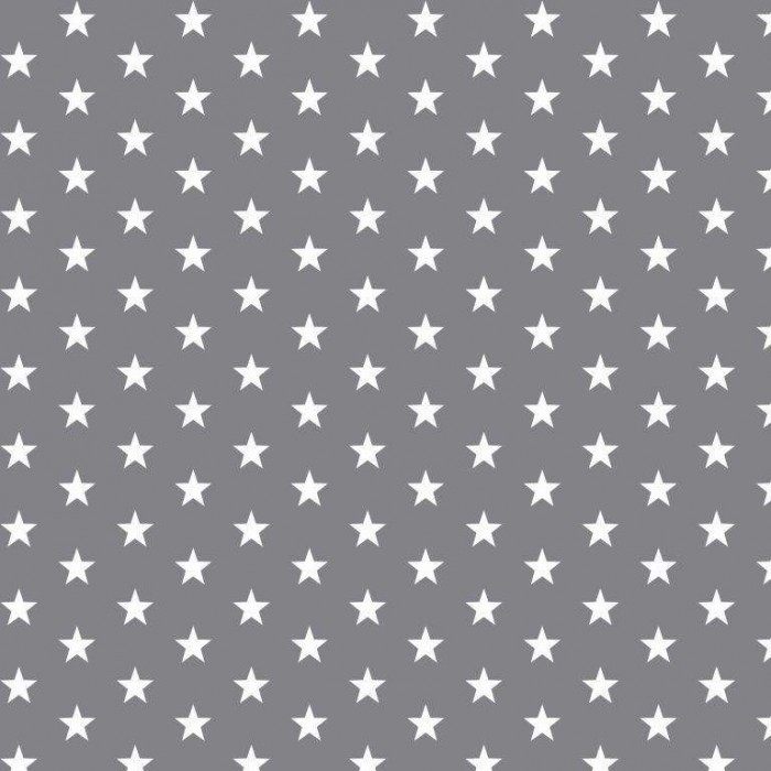 Bild von Baumwolle Design "Petit Stars" grau