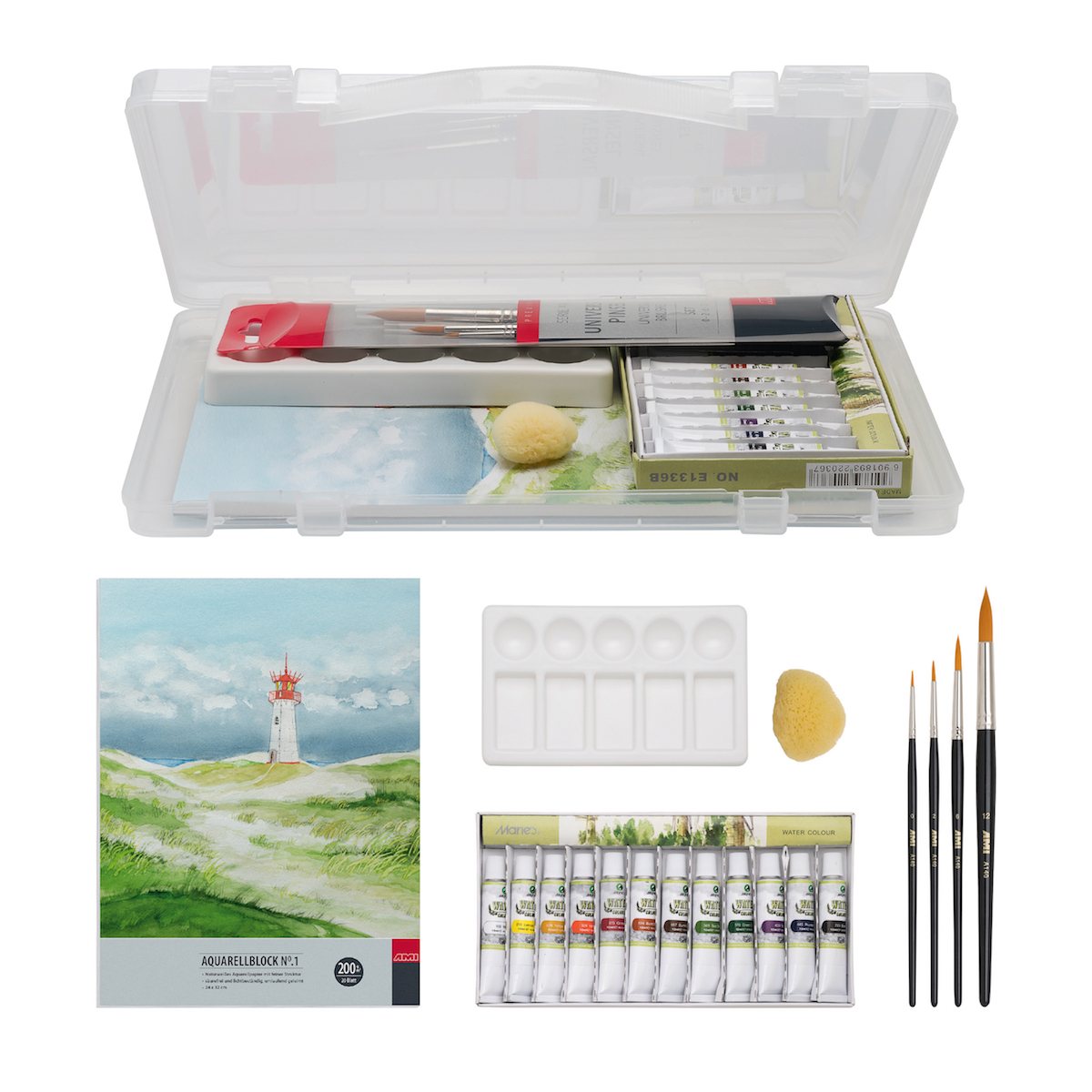 Bild von Aquarellmalerei-Einsteigerset